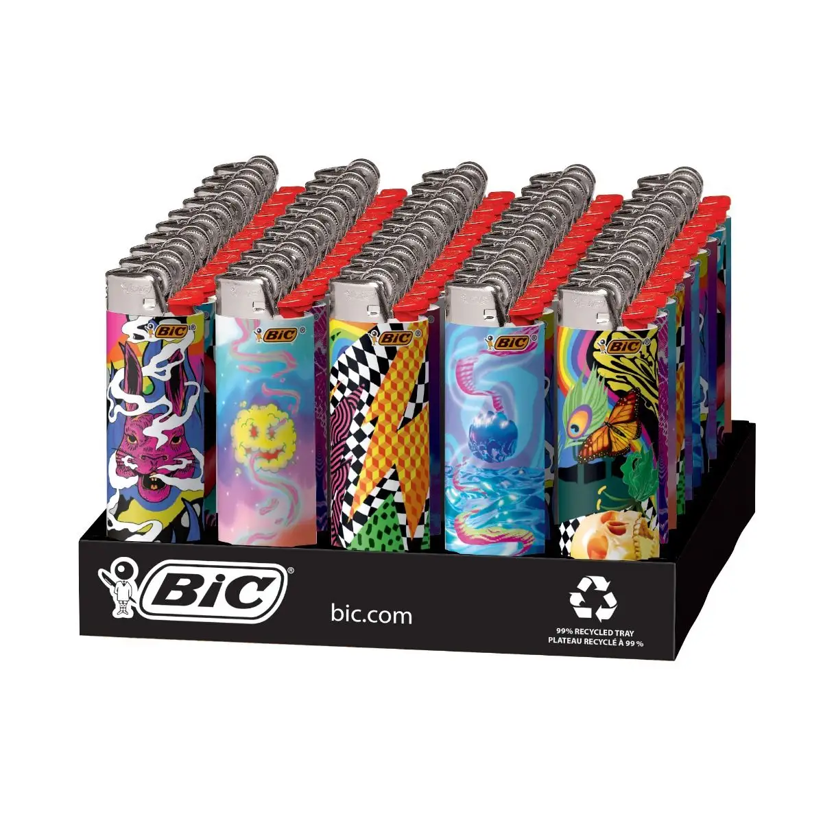 BIC Special Edition Prismatic Series Maxi Pocket Lighters