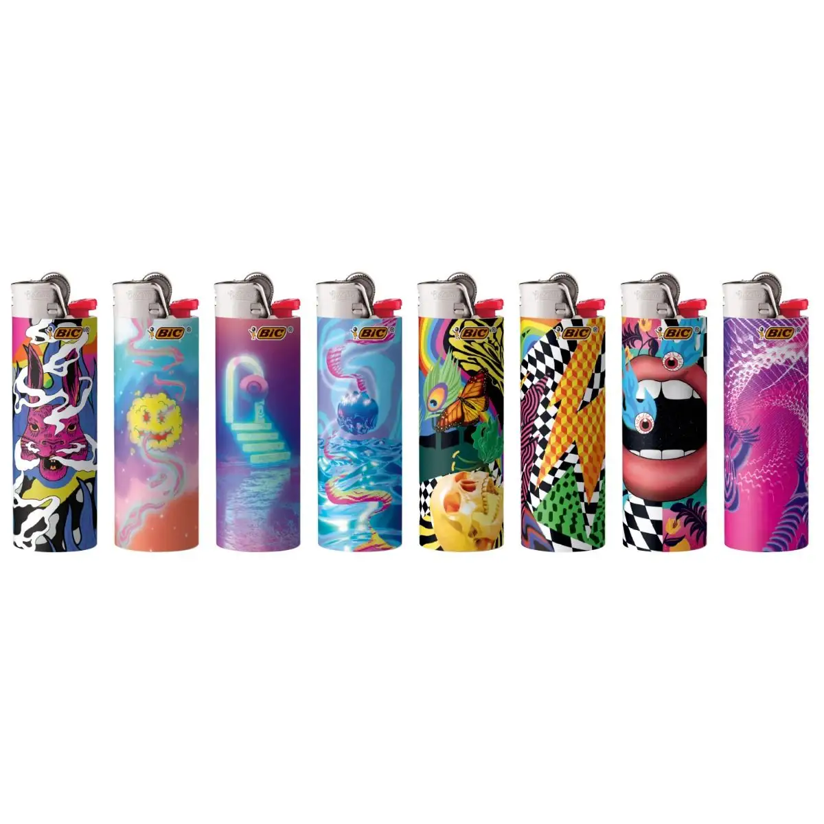 BIC Special Edition Prismatic Series Maxi Pocket Lighters